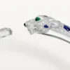 Brățară Panthere De Cartier, model mediu, pavată