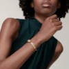 Brățară Panthere De Cartier, model mediu, semi-pavată