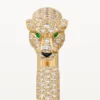 Brățară Panthere De Cartier, model mic, semi-pavată