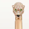 Brățară Panthere De Cartier, model mic, semi-pavată