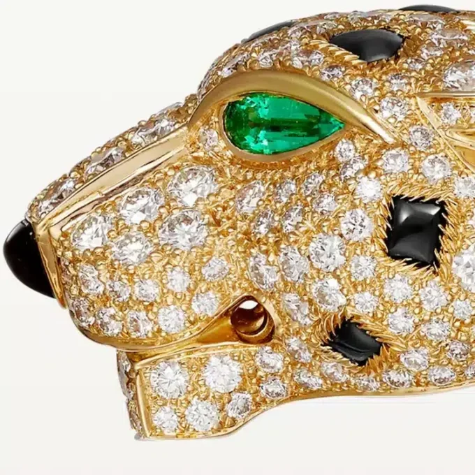 Brățară Panthere De Cartier, pavată