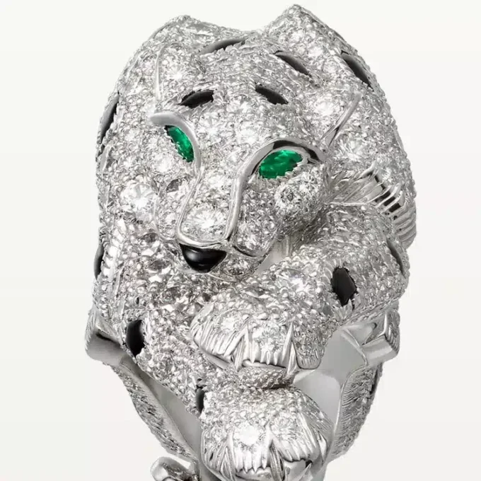 Brățară Panthere De Cartier, pavată