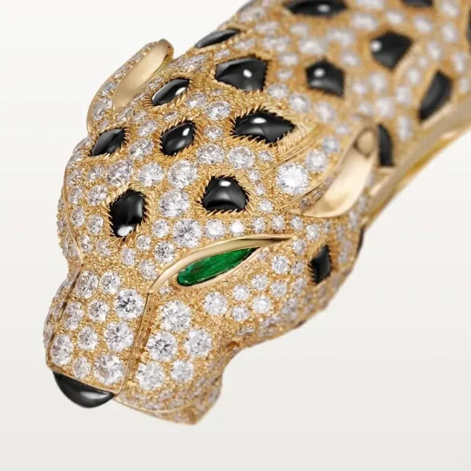 Brățară Panthere De Cartier, pavată