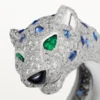 Brățară Panthere De Cartier, safir, pavată