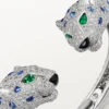 Brățară Panthere De Cartier, safir, pavată