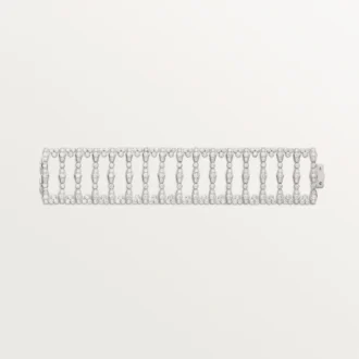 Brățară Pluie De Cartier – Aur alb, diamante – Cartier