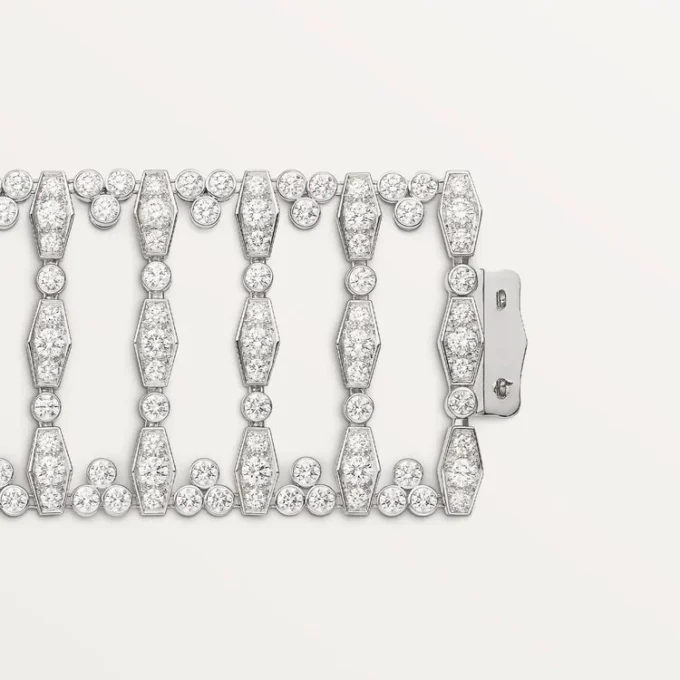 Brățară Pluie De Cartier – Aur alb, diamante – Cartier