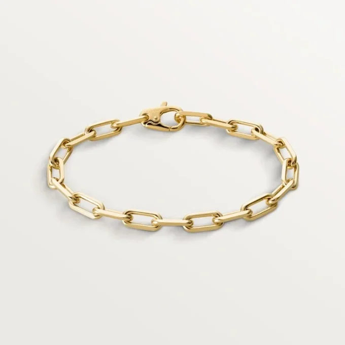 Brățară Santos De Cartier, lanț, model mediu