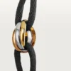 Brățară Trinity – Aur alb, aur galben, aur roz – Cartier