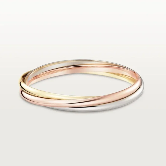 Brățară Trinity din aur tricolor, model clasic | Cartier Us