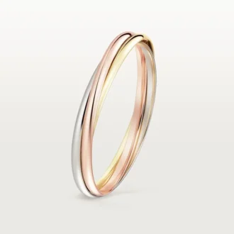 Brățară Trinity din aur tricolor, model clasic | Cartier Us