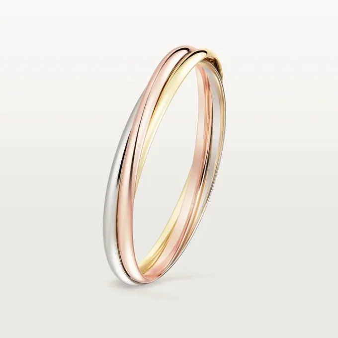 Brățară Trinity din aur tricolor, model clasic | Cartier Us