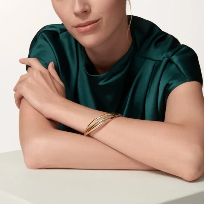 Brățară Trinity din aur tricolor, model clasic | Cartier Us