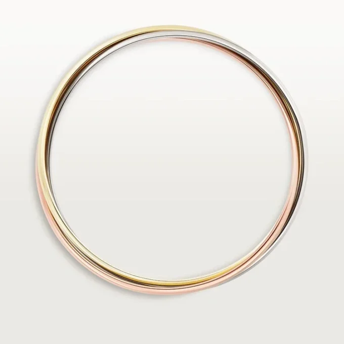 Brățară Trinity din aur tricolor, model clasic | Cartier Us