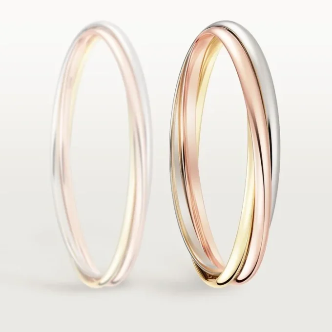 Brățară Trinity din aur tricolor, model clasic | Cartier Us