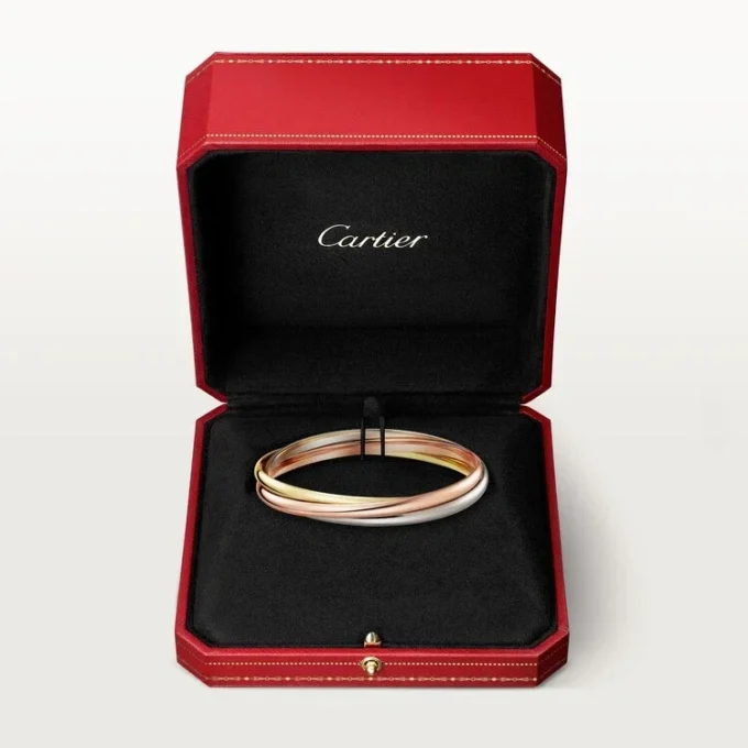 Brățară Trinity din aur tricolor, model clasic | Cartier Us