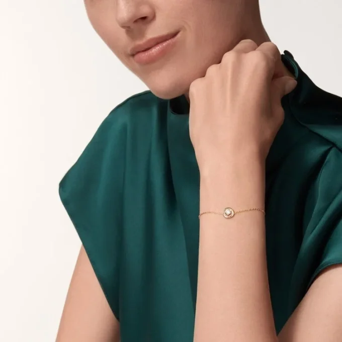 Brățară Trinity, pe lanț, 1 diamant