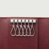 Breloc cu 6 chei, Must De Cartier – Piele de vițel neagră, finisaj din oțel inoxidabil – Cartier