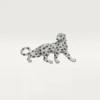 Broșă Panthere De Cartier – Aur alb, smaralde, onix, diamante – Cartier Broșă Panthere De Cartier – Aur alb, smaralde, onix, diamante – Cartier