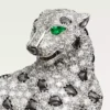 Broșă Panthere De Cartier – Aur alb, smaralde, onix, diamante – Cartier Broșă Panthere De Cartier – Aur alb, smaralde, onix, diamante – Cartier