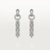 Cercei Agrafe – Aur alb, Diamante – Cartier Cercei Agrafe – Aur alb, Diamante – Cartier