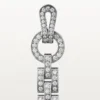 Cercei Agrafe – Aur alb, Diamante – Cartier Cercei Agrafe – Aur alb, Diamante – Cartier