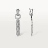 Cercei Agrafe – Aur alb, Diamante – Cartier Cercei Agrafe – Aur alb, Diamante – Cartier