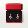 Cercei Agrafe – Aur roz, Diamante – Cartier Cercei Agrafe – Aur roz, Diamante – Cartier
