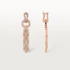 Cercei Agrafe – Aur roz, Diamante – Cartier Cercei Agrafe – Aur roz, Diamante – Cartier