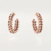 Cercei Clash De Cartier – Aur roz, mici | Cartier Us Cercei Clash De Cartier – Aur roz, mici | Cartier Us