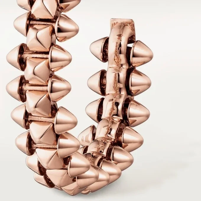 Cercei Clash De Cartier – Aur roz, mici | Cartier Us Cercei Clash De Cartier – Aur roz, mici | Cartier Us