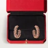 Cercei Clash De Cartier – Aur roz, mici | Cartier Us Cercei Clash De Cartier – Aur roz, mici | Cartier Us