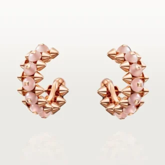 Cercei Clash De Cartier, calcedonie roz