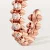 Cercei Clash De Cartier Diamante – Aur roz, Diamante – Cartier