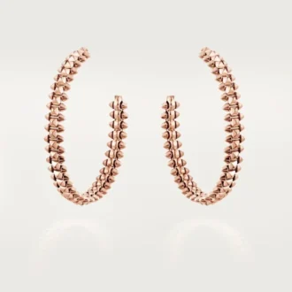 Cercei Clash De Cartier model mic – Aur roz – Cartier