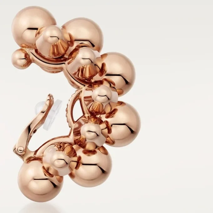 Cercei Clash De Cartier, model XL – Aur roz – Cartier