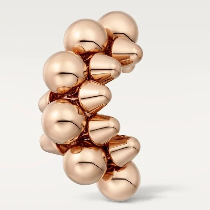 Cercei Clash De Cartier, model XL – Aur roz – Cartier