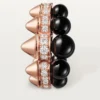 Cercei Clash De Cartier, onix, model extra-mare, diamante