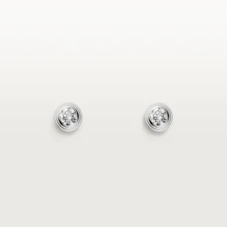 Cercei Diamants Legers – Aur alb, Diamante – Cartier