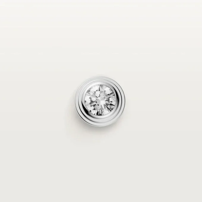 Cercei Diamants Legers – Aur alb, Diamante – Cartier