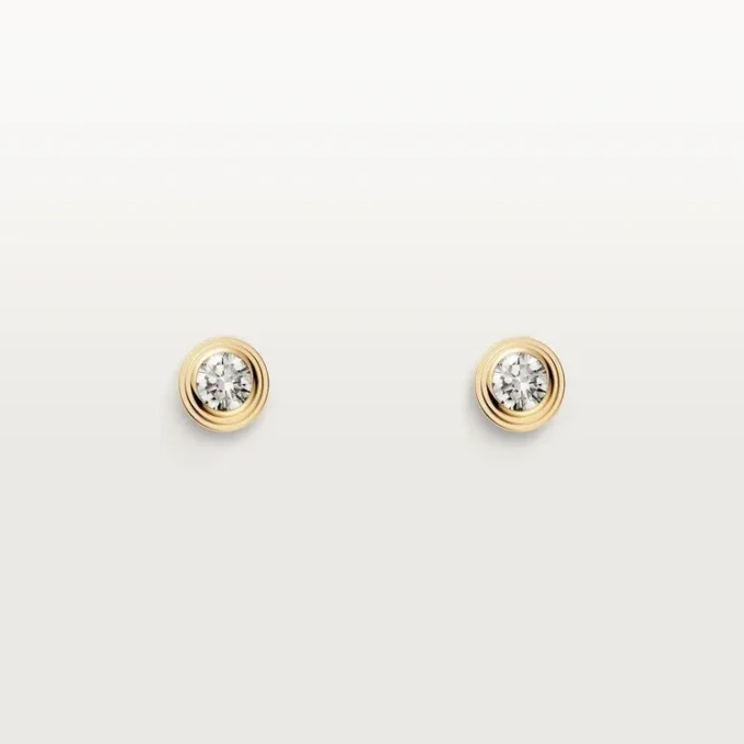 Cercei Diamants Legers – Aur galben, Diamante – Cartier