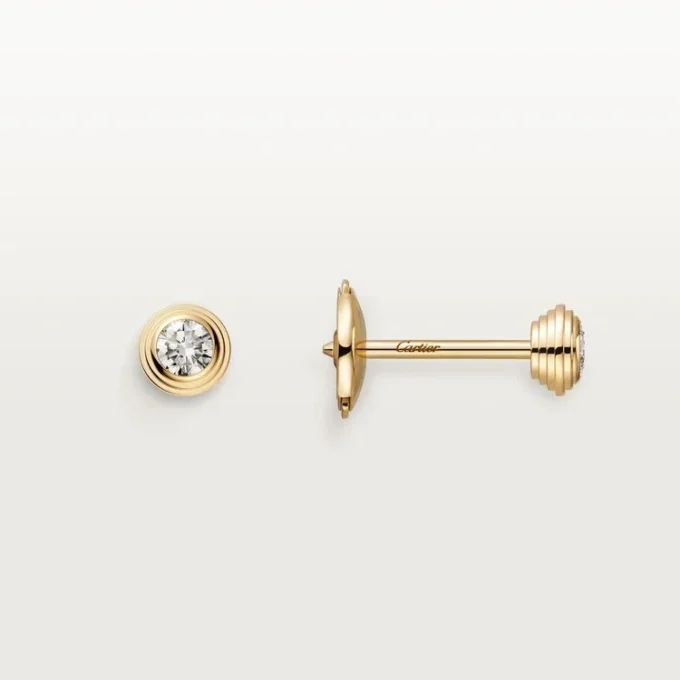 Cercei Diamants Legers – Aur galben, Diamante – Cartier