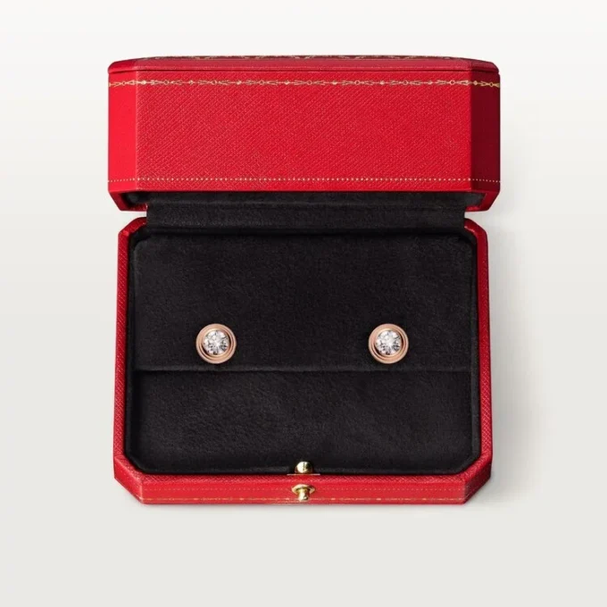 Cercei Diamants Legers – Aur roz, Diamante – Cartier