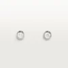Cercei Diamants Legers, Mm – Aur alb, Diamante – Cartier