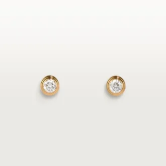 Cercei Diamants Legers, mm – Aur galben, Diamante – Cartier