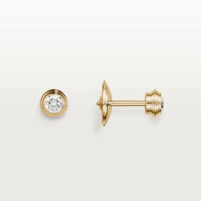 Cercei Diamants Legers, mm – Aur galben, Diamante – Cartier
