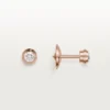 Cercei Diamants Legers, mm – Aur roz, Diamante – Cartier