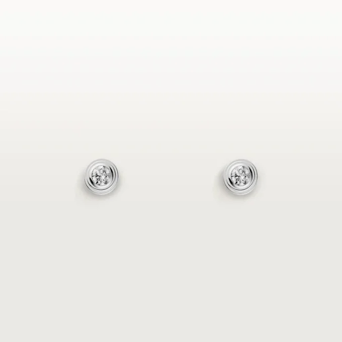 Cercei Diamants Legers XS – Aur alb, Diamante – Cartier
