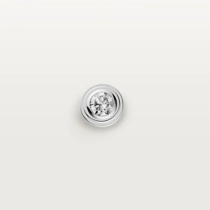 Cercei Diamants Legers XS – Aur alb, Diamante – Cartier