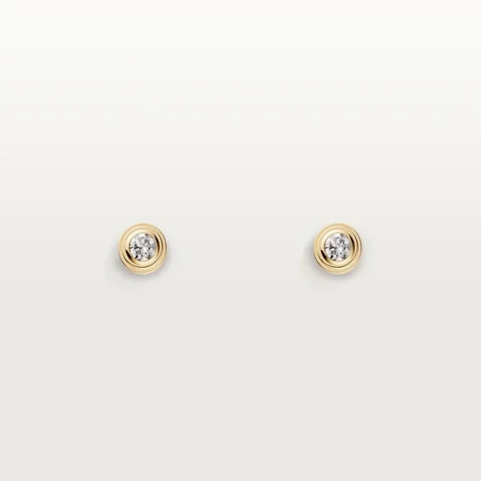 Cercei Diamants Legers XS – Aur galben, Diamante – Cartier